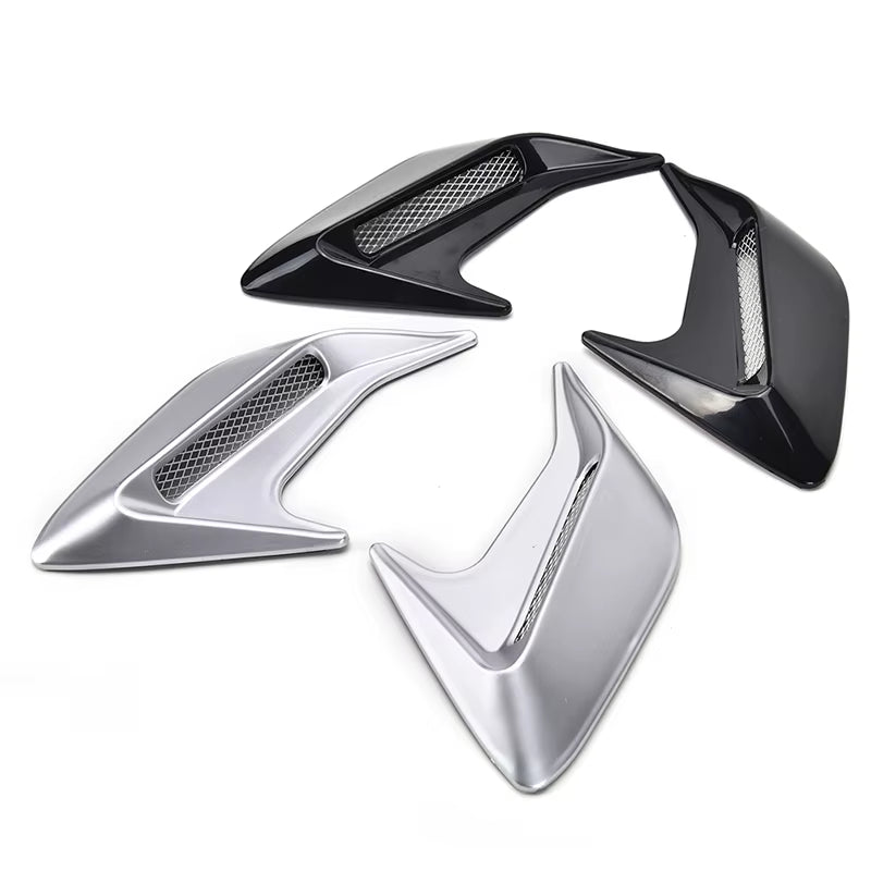 2Pcs Car Auto Side Vent Air Flow Fender Intake Sticker Car Simulation Side Vents Decorative for Kia