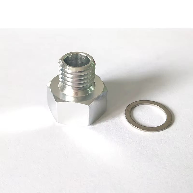Oil Pressure Sensor M12*1.5 Adapter to 1/8 NPT Port Fitting for LS Engine Swap LS1 LSX LS3