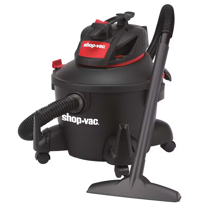 6-Gallon 3.5 HP Corded Wet/Dry Shop Vacuum with Accessories Included