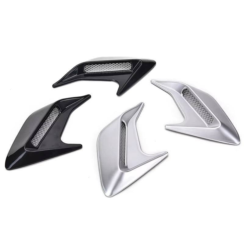 2Pcs Car Auto Side Vent Air Flow Fender Intake Sticker Car Simulation Side Vents Decorative for Kia