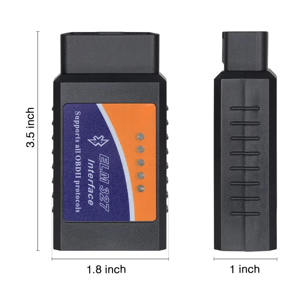 OBD2 Scanner ELM327 Car Diagnostic Detector Code Reader Tool Bluetooth Car Detector Diagnostic Instrument Auto Fault Scanner Too