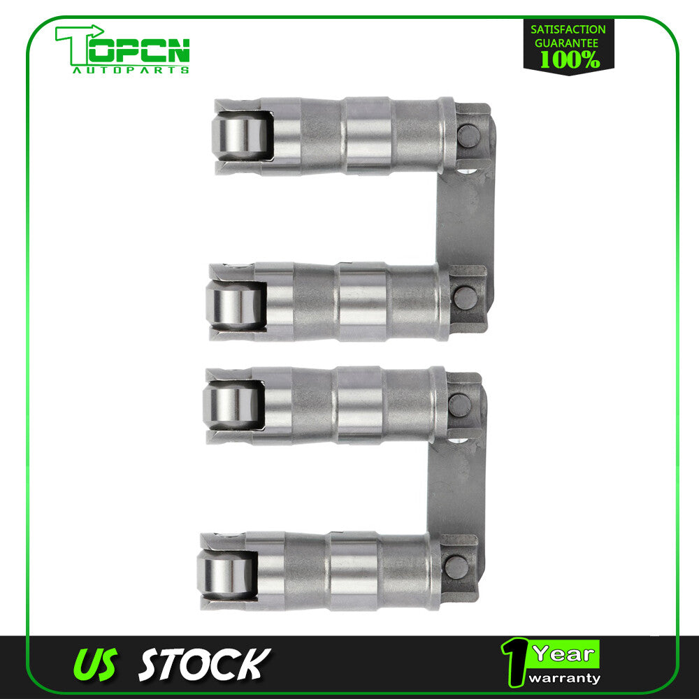 4Pcs Hydraulic Roller Link Bar Lifters for Chevy SBC Small Block 350 265-400
