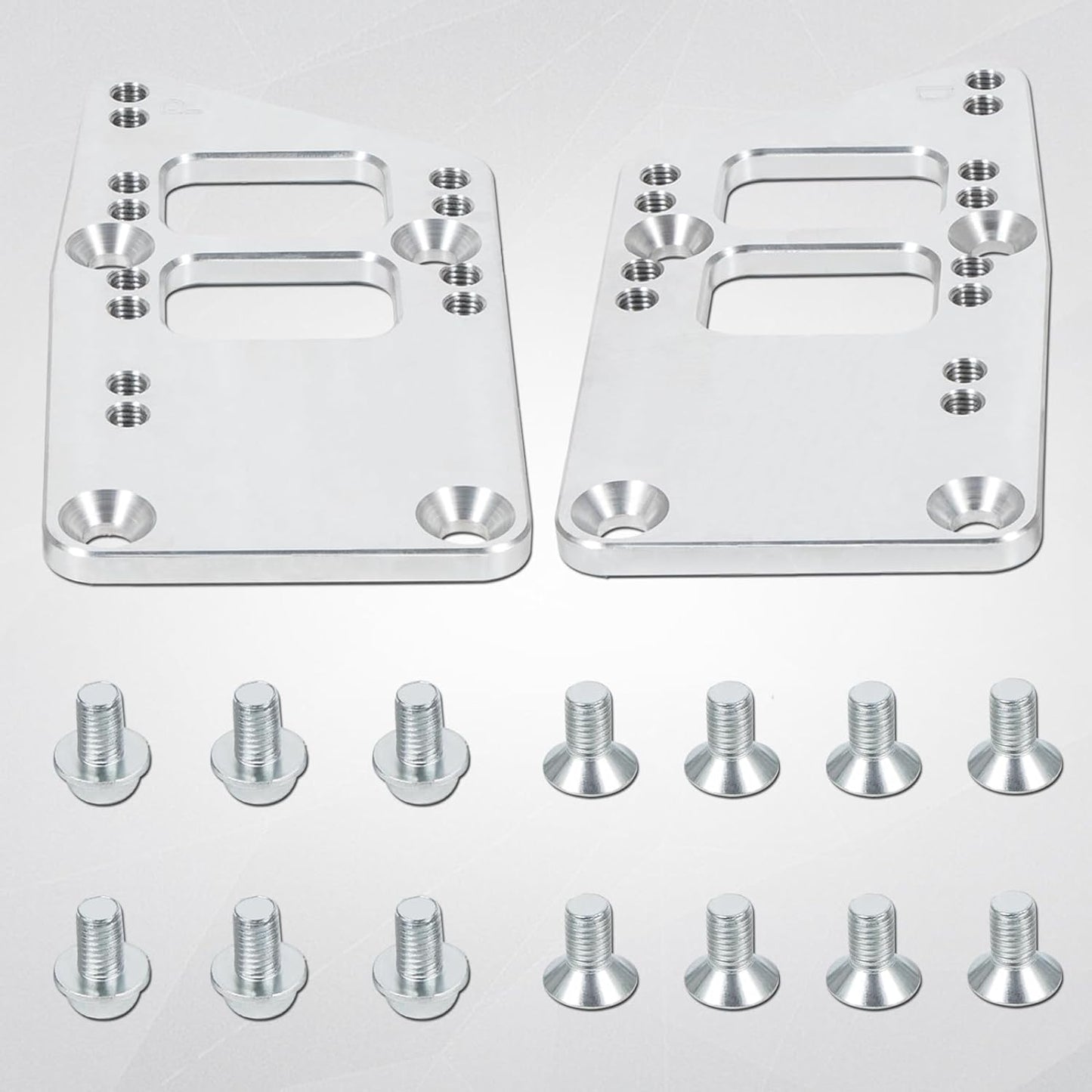 LS Swap Motor Mount Adapter Plates, Adjustable Bracket for LS1 LS2 LS3 LS6 LQ4 L