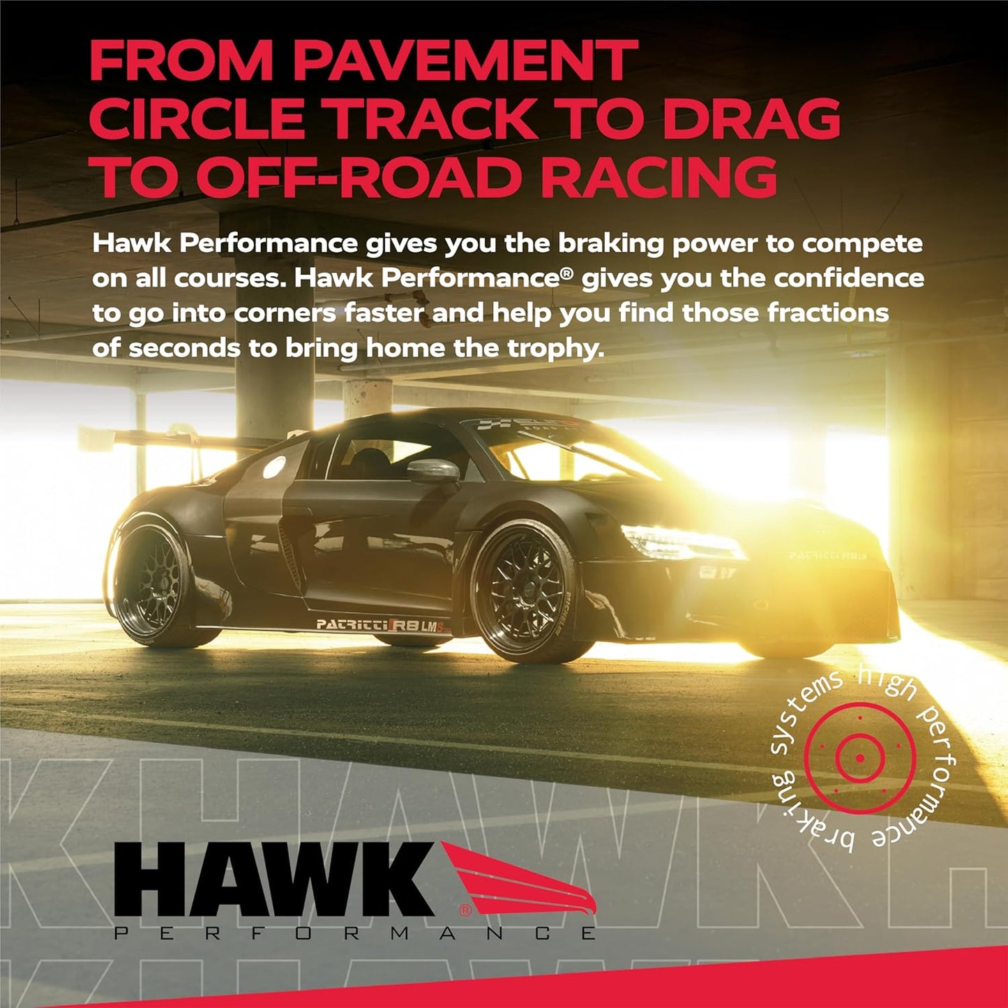 HB111N.610 HP plus Crossover Street/Motorsport Brake Pads