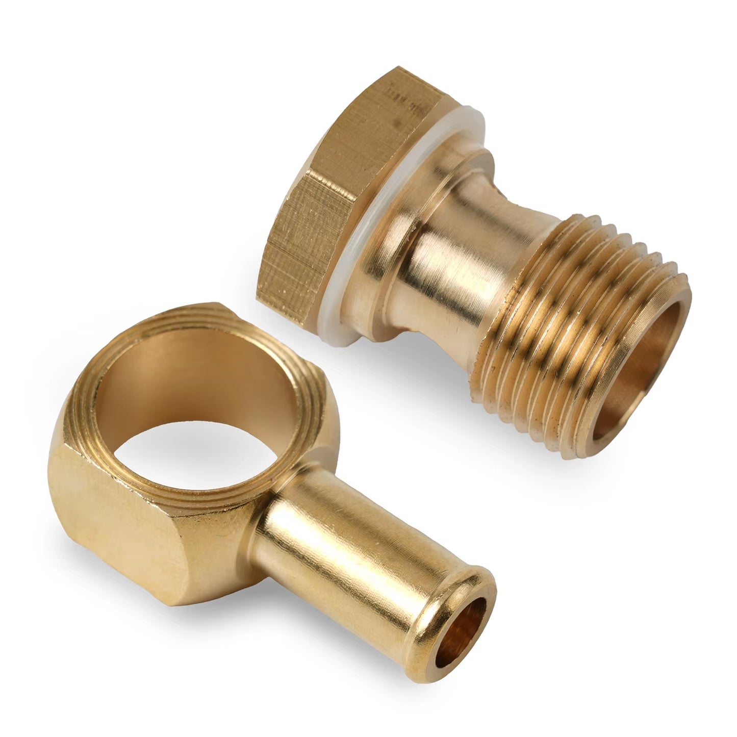 3/8" Banjo Fuel Fitting 8089 for Edelbrock Square-Bore for Carter AFB Carbs 5/8-20