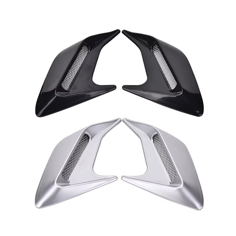 2Pcs Car Auto Side Vent Air Flow Fender Intake Sticker Car Simulation Side Vents Decorative for Kia