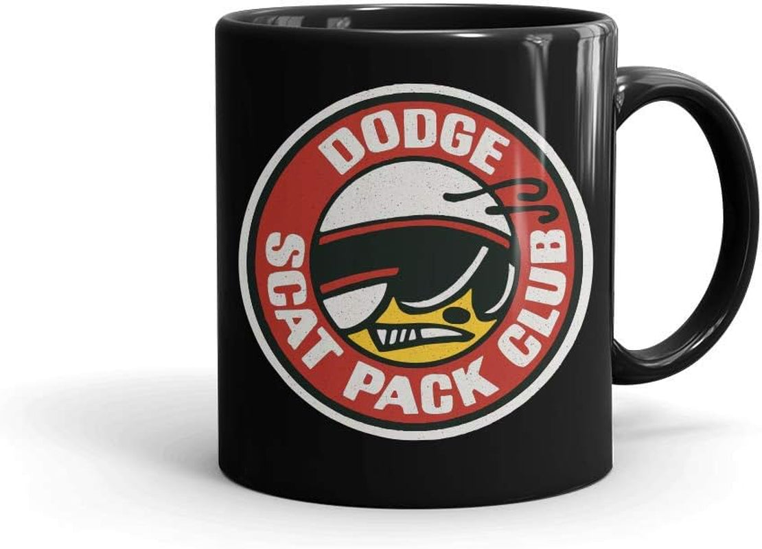 Scat Pack Club Black Mug - 11 Oz
