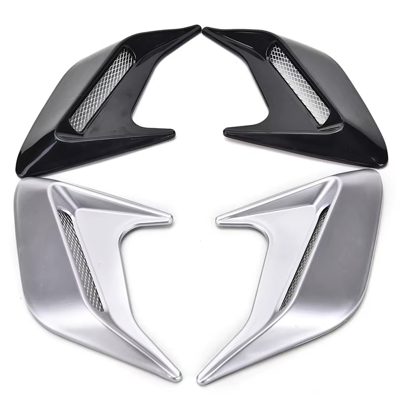 2Pcs Car Auto Side Vent Air Flow Fender Intake Sticker Car Simulation Side Vents Decorative for Kia