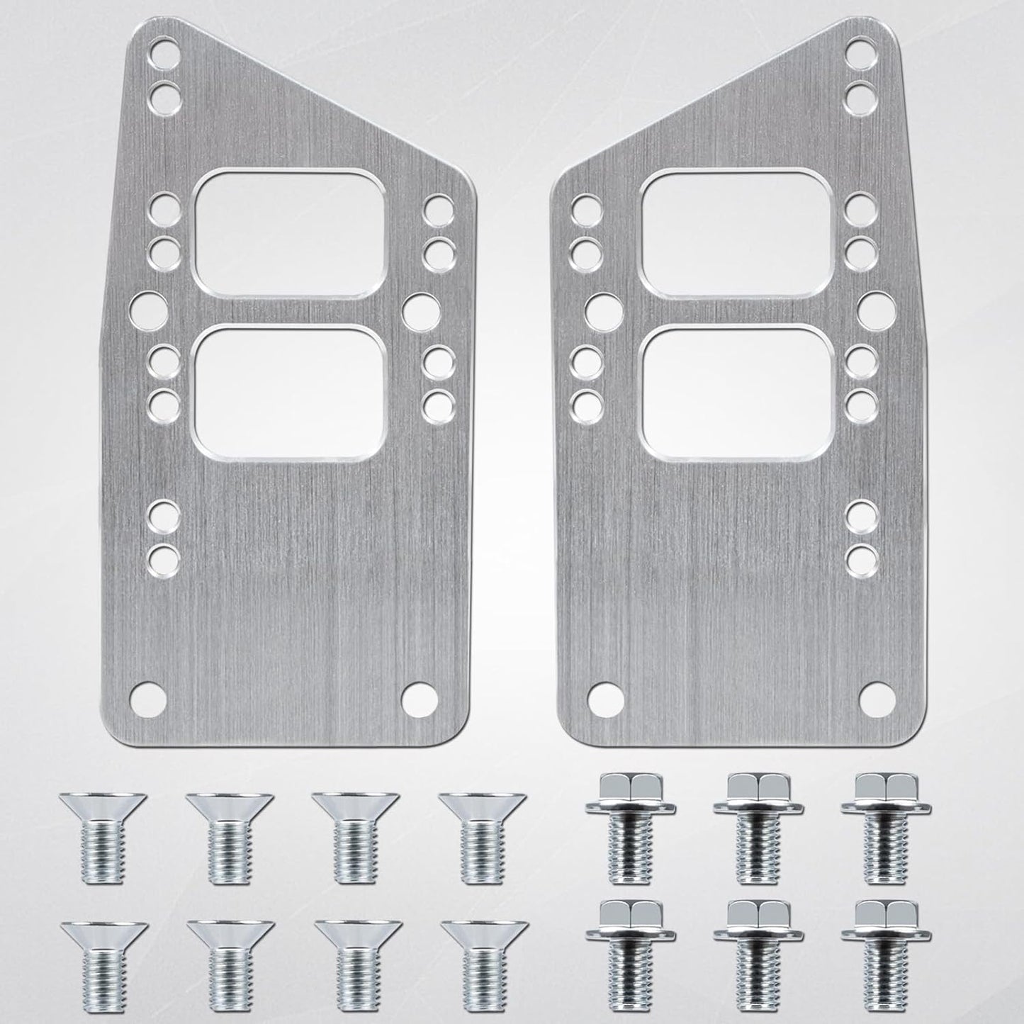 LS Swap Motor Mount Adapter Plates, Adjustable Bracket for LS1 LS2 LS3 LS6 LQ4 L