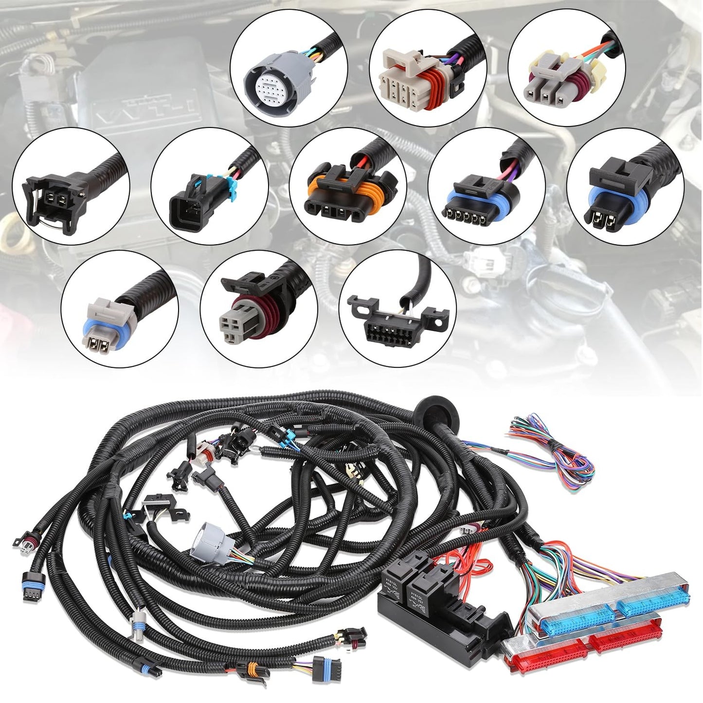 LS Swap Standalone Harness with 4L60E Transmission, Engine Wiring Harness Com...