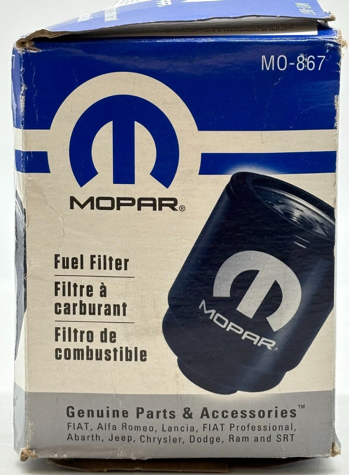 Mopar Fuel Filter Water Separator Kit for Ram Pickup Truck - MO-867 - SEALED-NEW