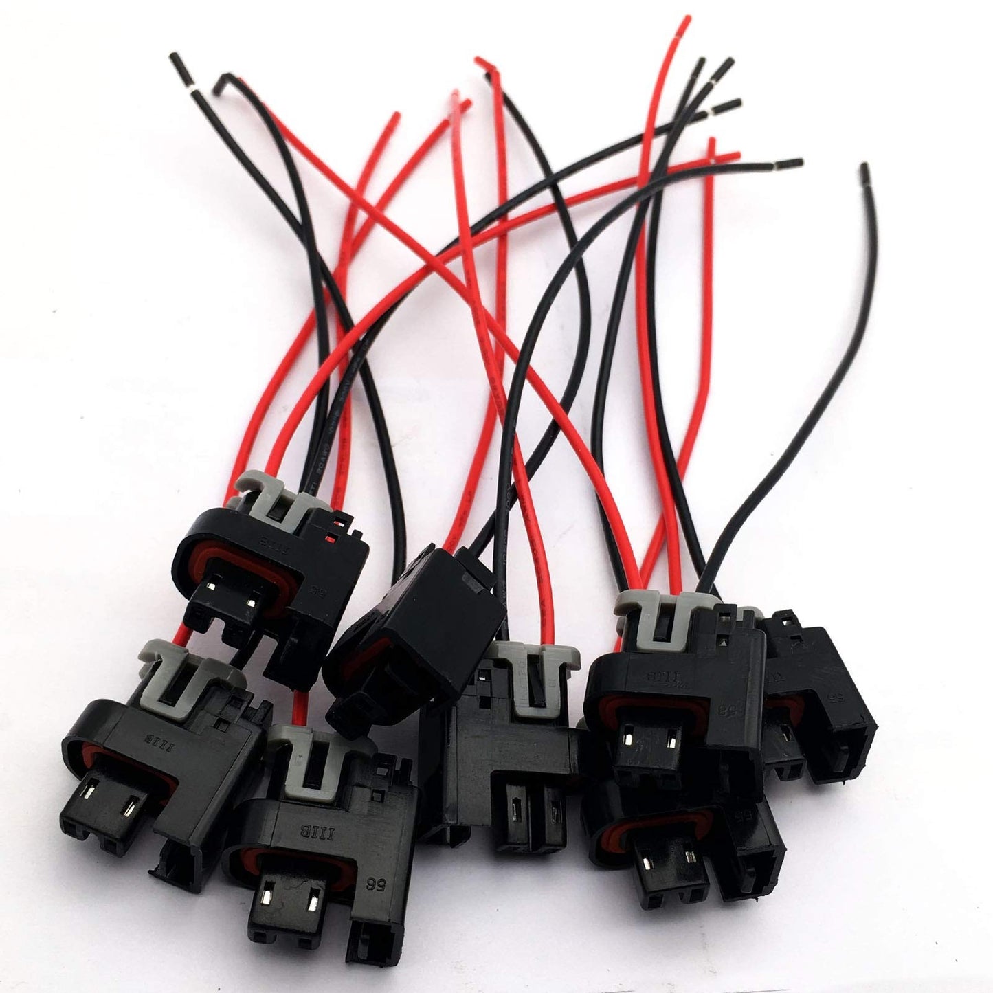 Compatible with Ls Truck Fuel Injector Wire Connector Pigtail Plug Min