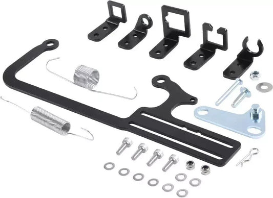 Cable Mount Bracket Kit Fit TV Holley Carb Sniper EFI Throttle Edelbrock Fitech