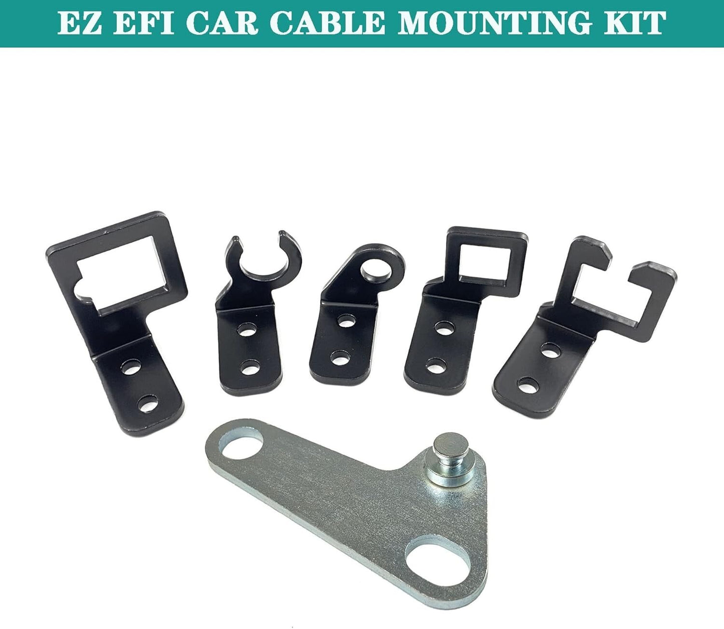 Cable Mount Bracket Kit Fit TV Holley Carb Sniper EFI Throttle Edelbrock Fitech