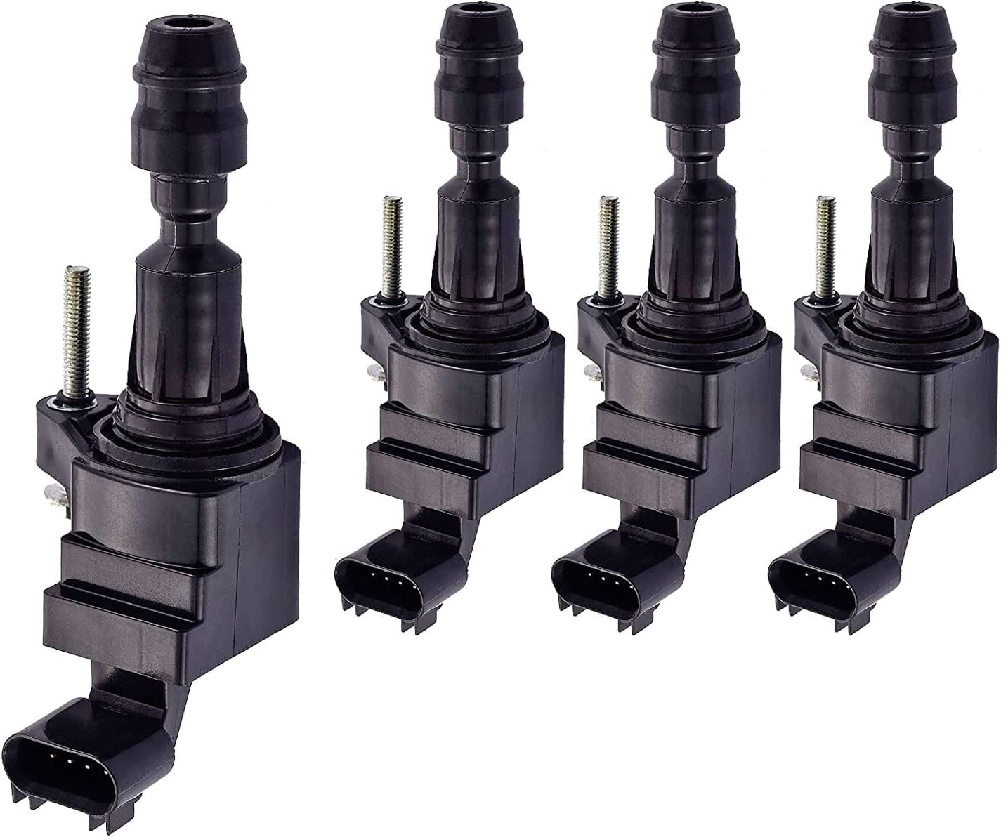 Set of 4 Ignition Coil Pack Compatible with Chevy GMC Pontiac Saturn Malibu HHR