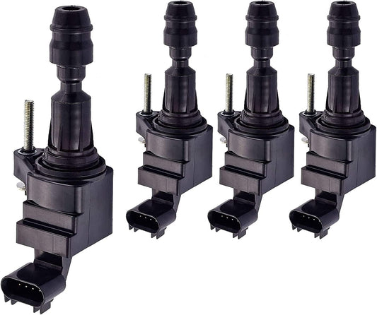 Set of 4 Ignition Coil Pack Compatible with Chevy GMC Pontiac Saturn Malibu HHR