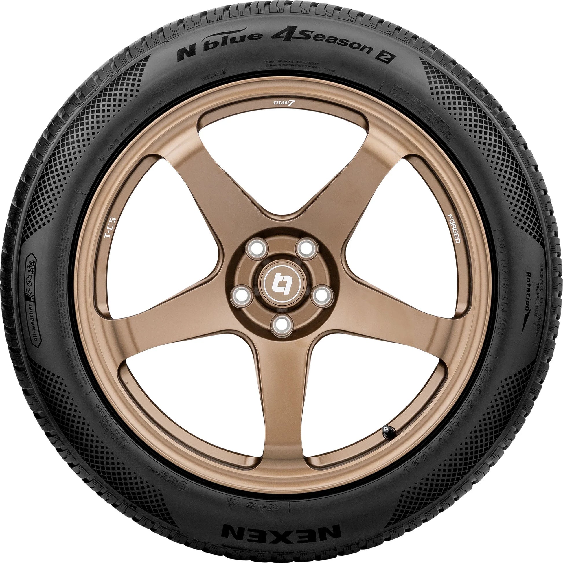 N Blue 4S 2 All Weather 225/45R18 95Y XL Passenger Tire