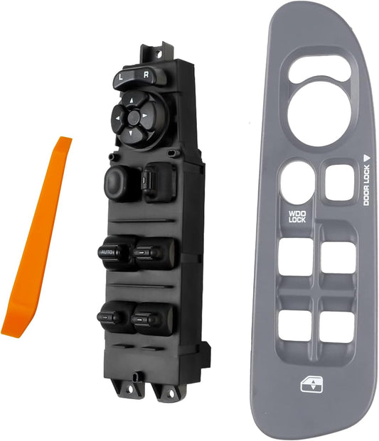 Master Power Window Switch and Bezel 56049805AB for 2002-2009 Dodge Ram 1500 250