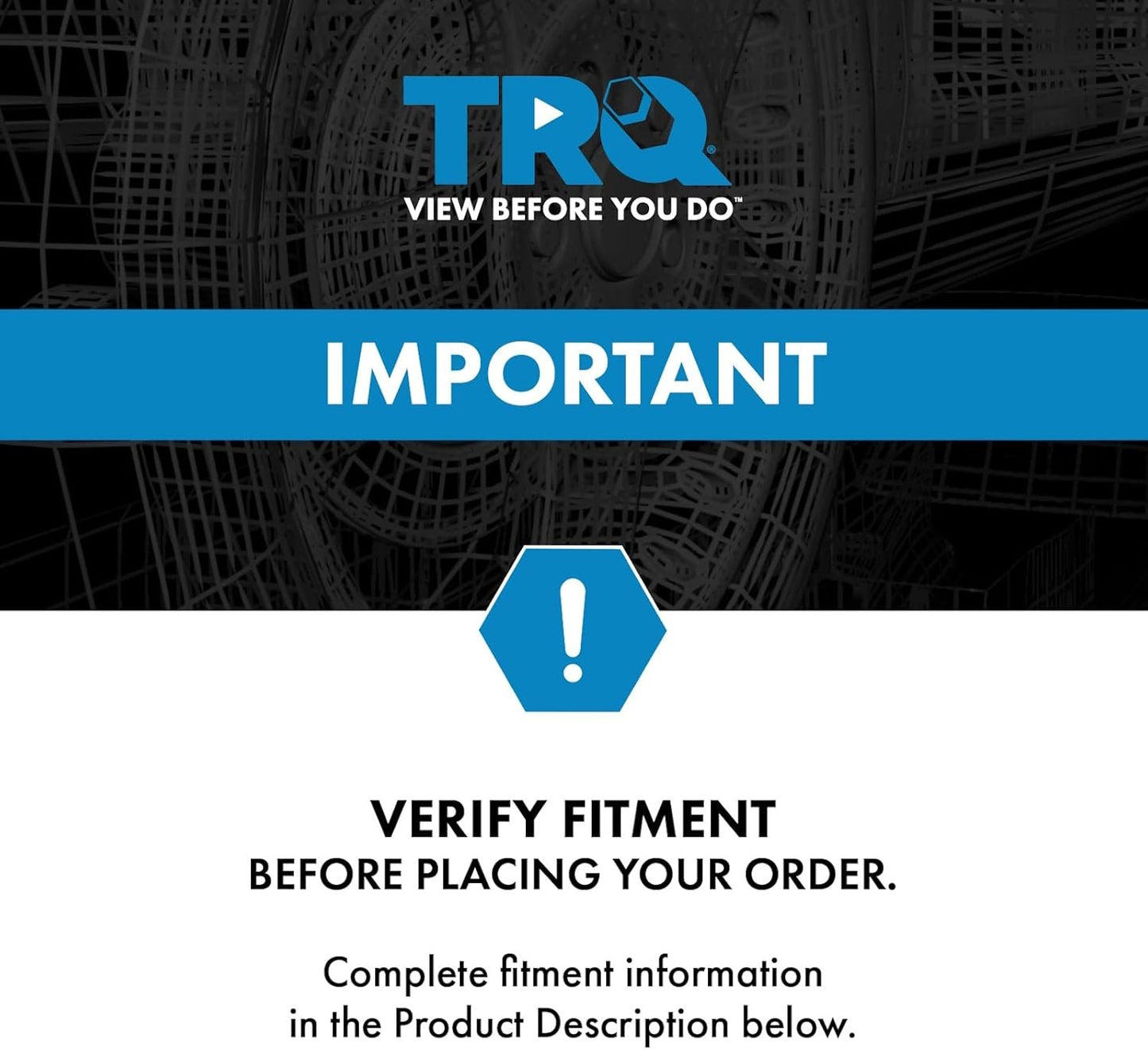 TRQ Left Headlight Compatible with 21-22 Dodge Durango