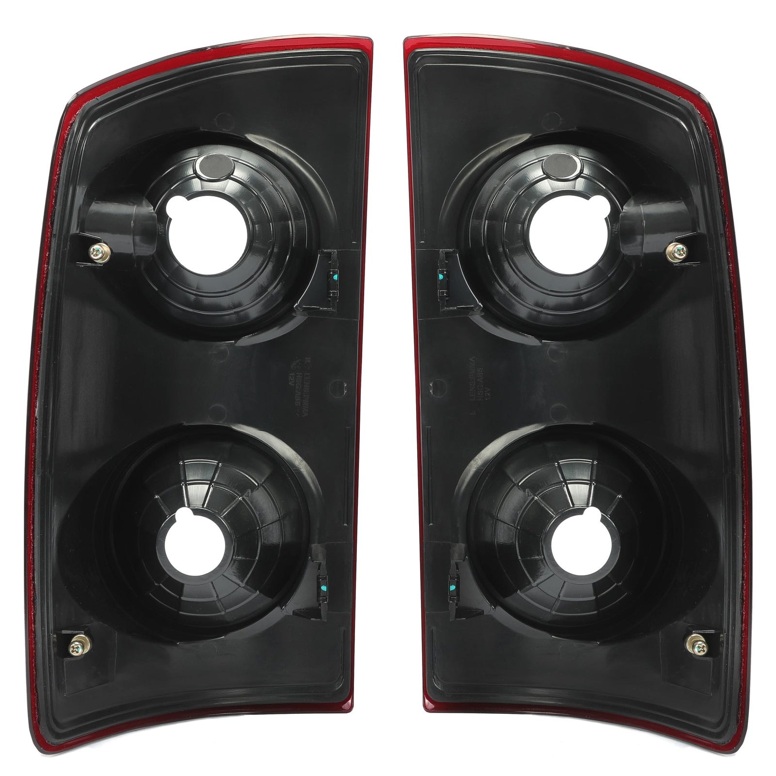 Red Smoke Tail Lights Lamps for 07-08 Dodge Ram 1500 07-09 2500 3500 Left+Right