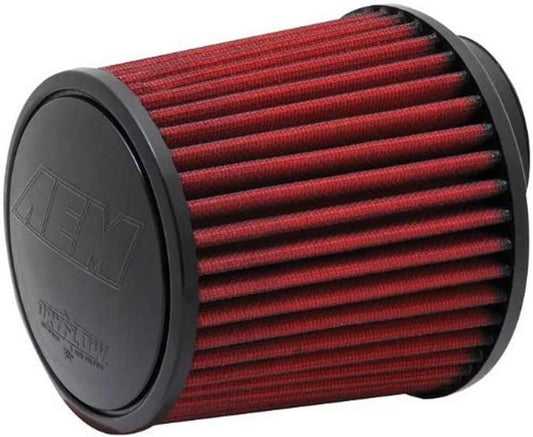 21-203DOSK Universal Dryflow Clamp-On Air Filter: round Tapered; 3 in (76 Mm) Flange ID; 5 in (127 Mm) Height; 5.5 in (140 Mm) Base; 4.75 in (121 Mm) Top