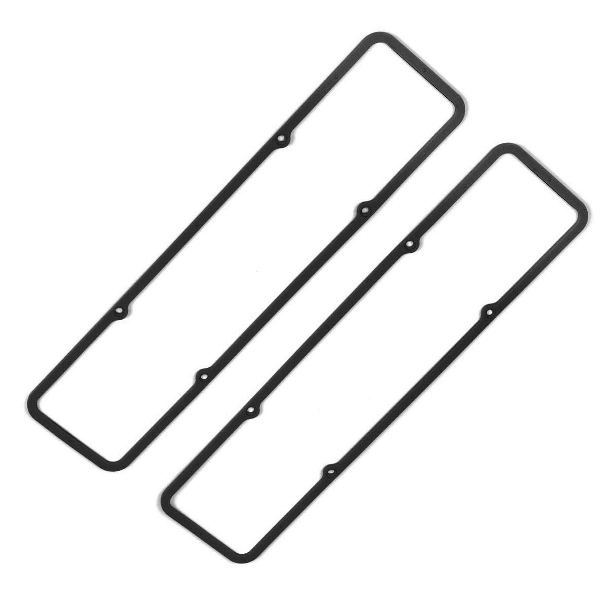 SBC Valve Cover Gaskets Compatible with SBC 283 305 327 350 383 400 Steel Core R