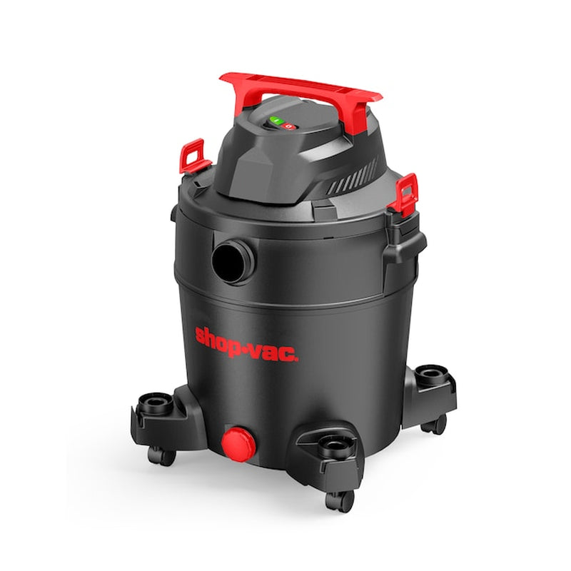 12-Gallon 4.5 HP Corded Wet/Dry Shop Vacuum with Accessories Included