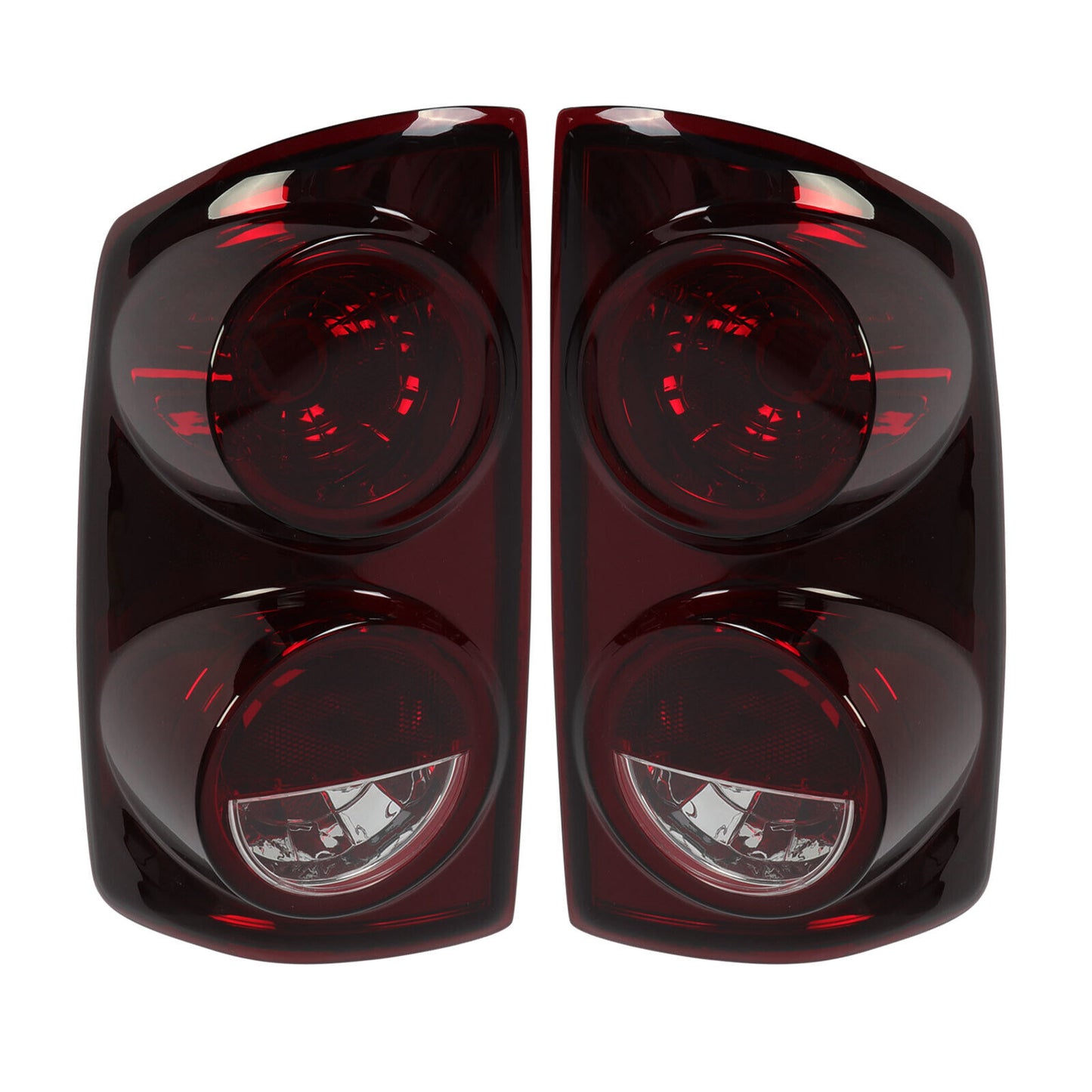 Red Smoke Tail Lights Lamps for 07-08 Dodge Ram 1500 07-09 2500 3500 Left+Right
