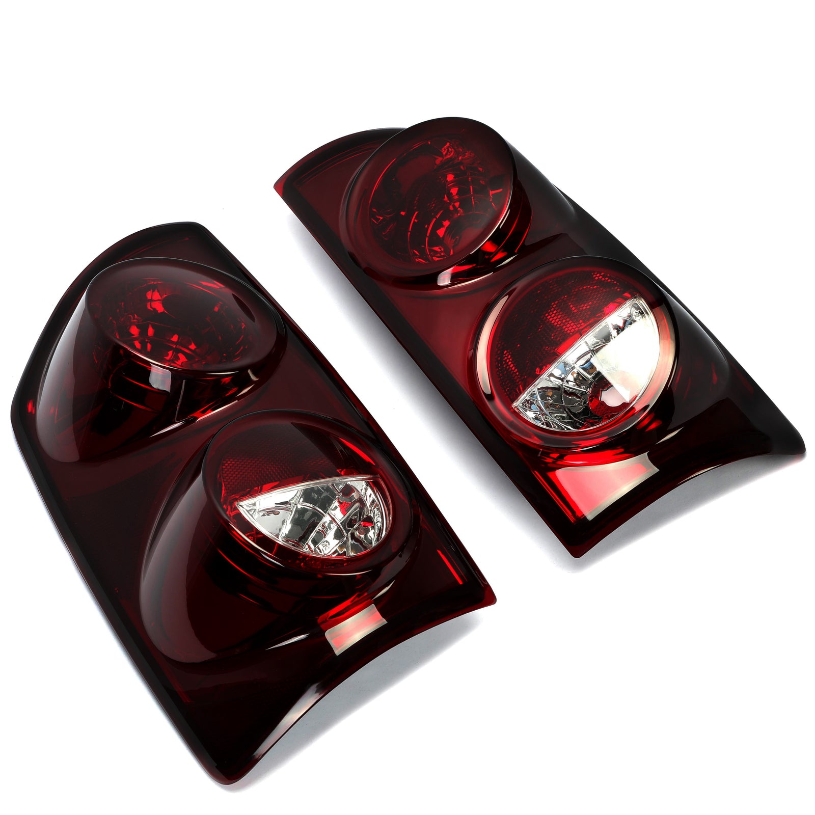 Red Smoke Tail Lights Lamps for 07-08 Dodge Ram 1500 07-09 2500 3500 Left+Right
