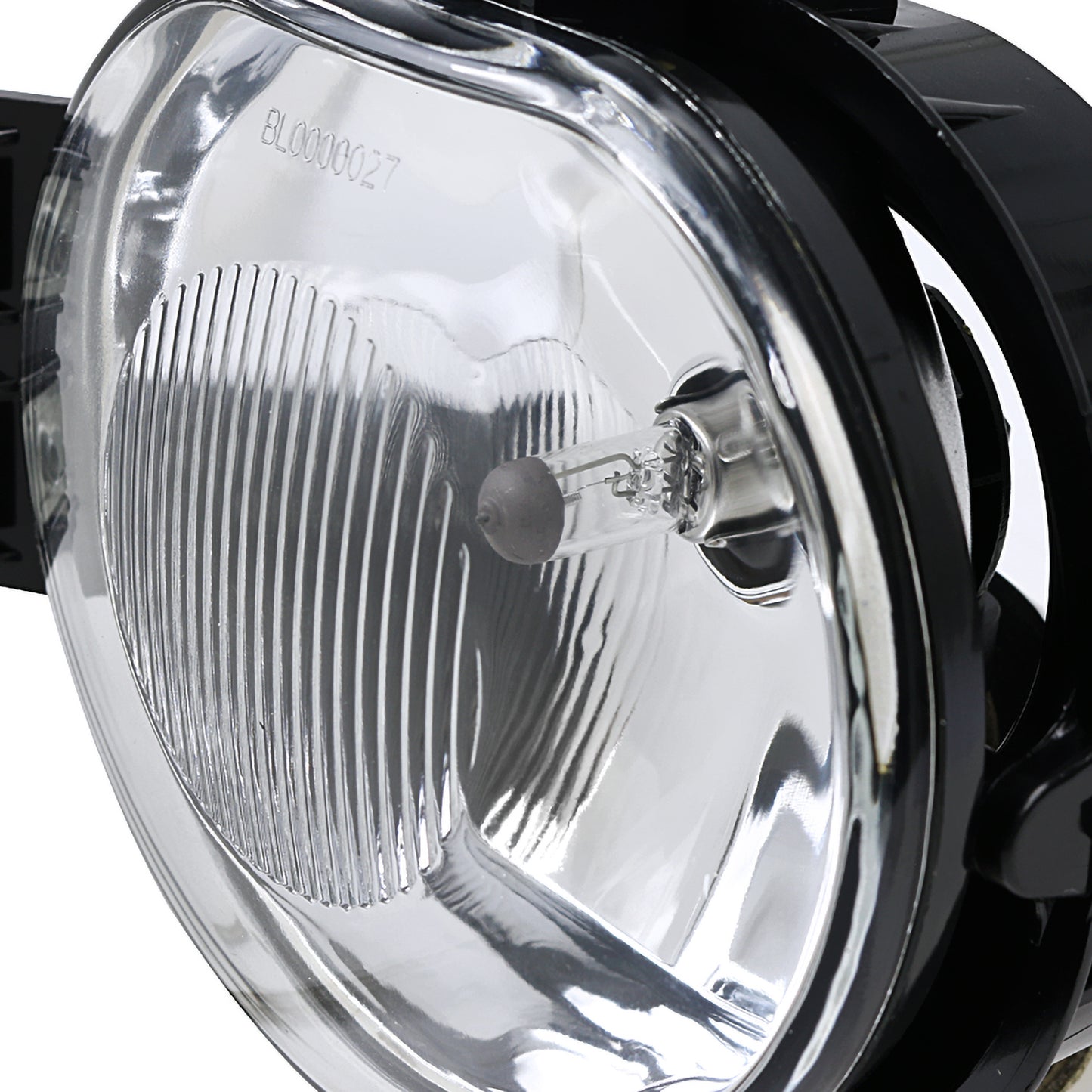 Clear Driving Fog Lights + Bulbs + Switch Compatible with 2002-2008 Dodge Ram 1500 2500 3500, 2004-2006 Dodge Durango, L+R Pair Assembly