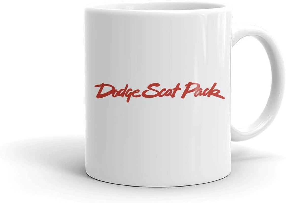 Scat Pack White Mug - 11 Oz