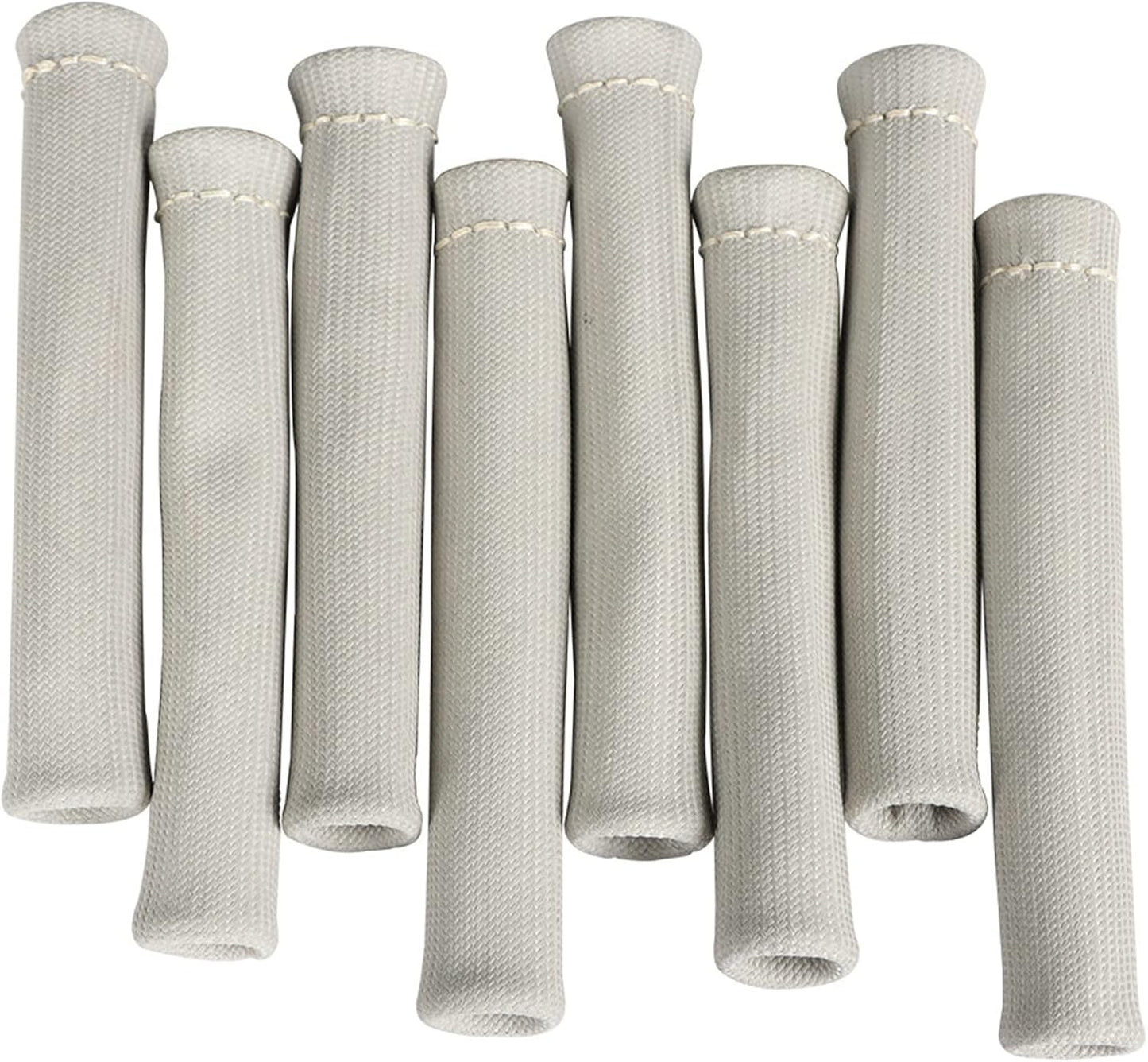 8 PCS Gray 1200° Spark Plug Wire Boots Heat Shield Protector Sleeve Replacement for SBC BBC