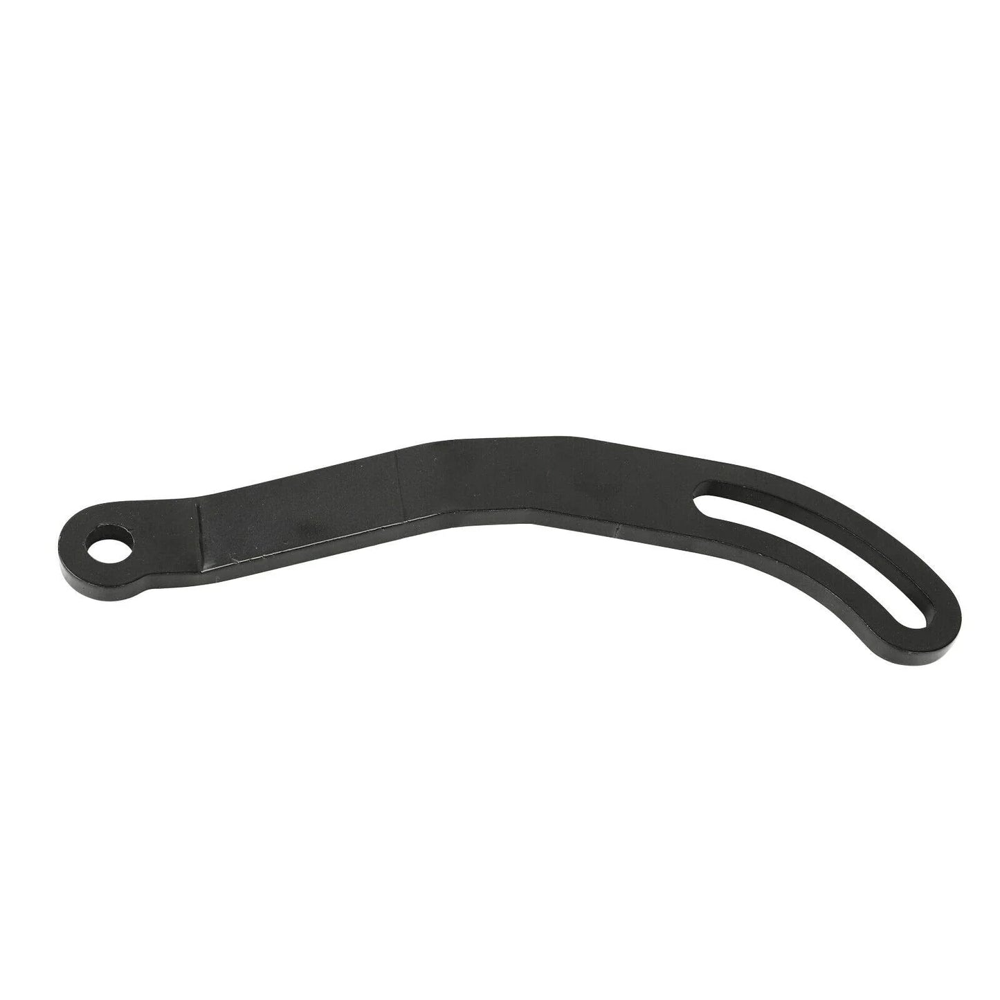 SBC Black Power Steering Pump Mounting Bracket SWP LWP Saginaw GM SB Chevy 350