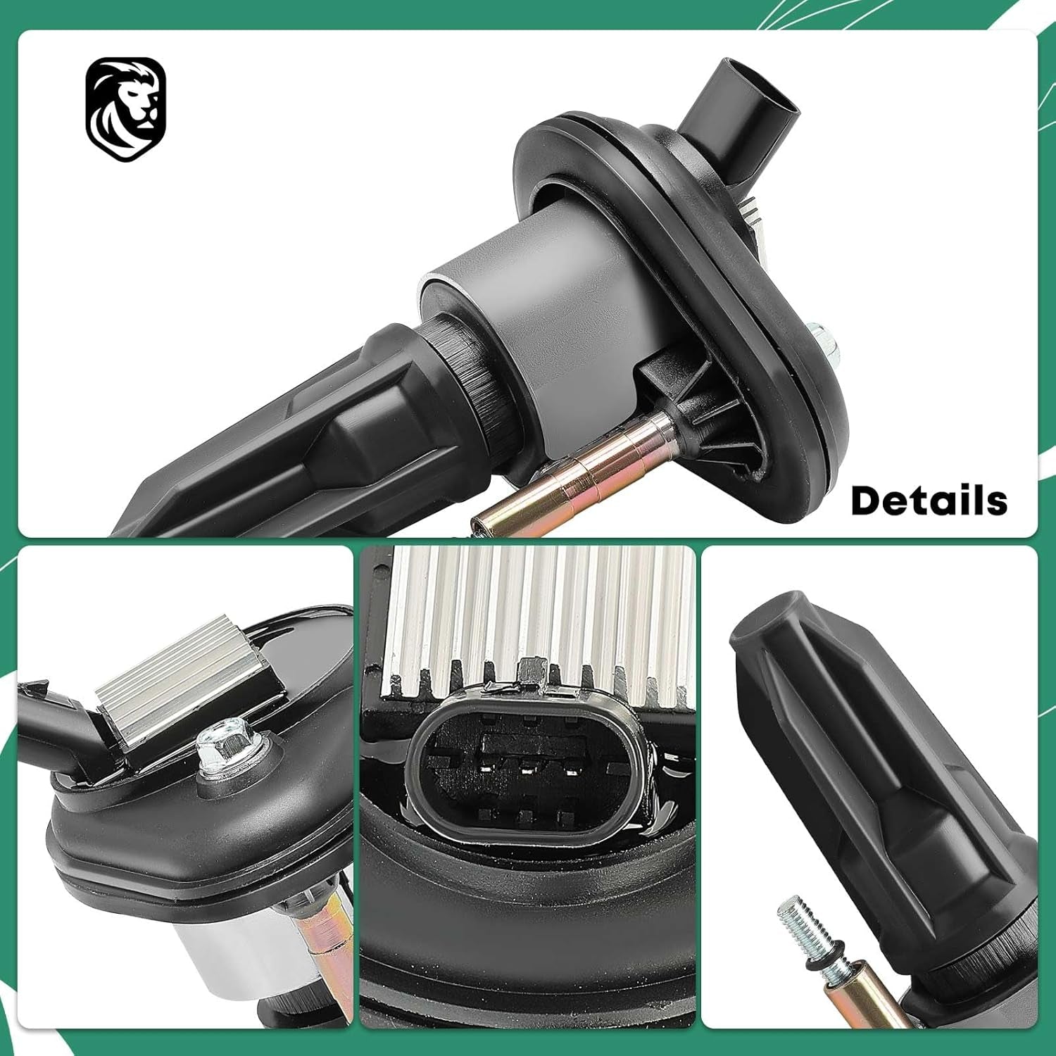 Set of 4 Ignition Coil Pack for Chevy GMC Isuzu Hummer Saab Buick, Trailblazer C