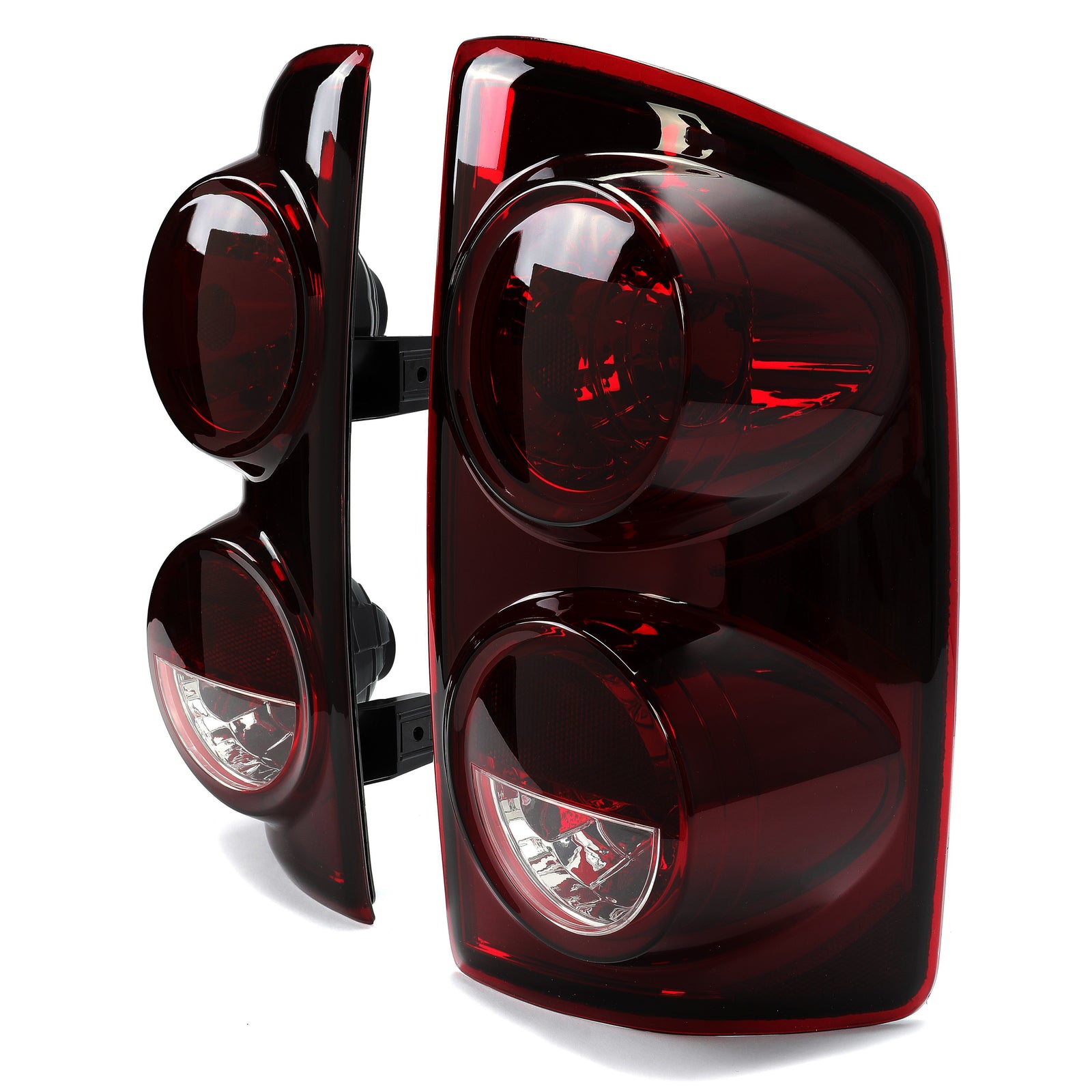 Red Smoke Tail Lights Lamps for 07-08 Dodge Ram 1500 07-09 2500 3500 Left+Right