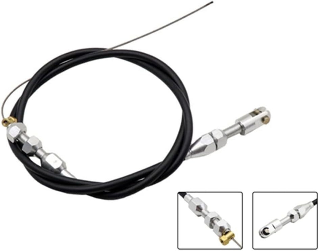 Throttle Cable Bracket Anodized and 36" Throttle Cable for Holley Hi-Ram LSX