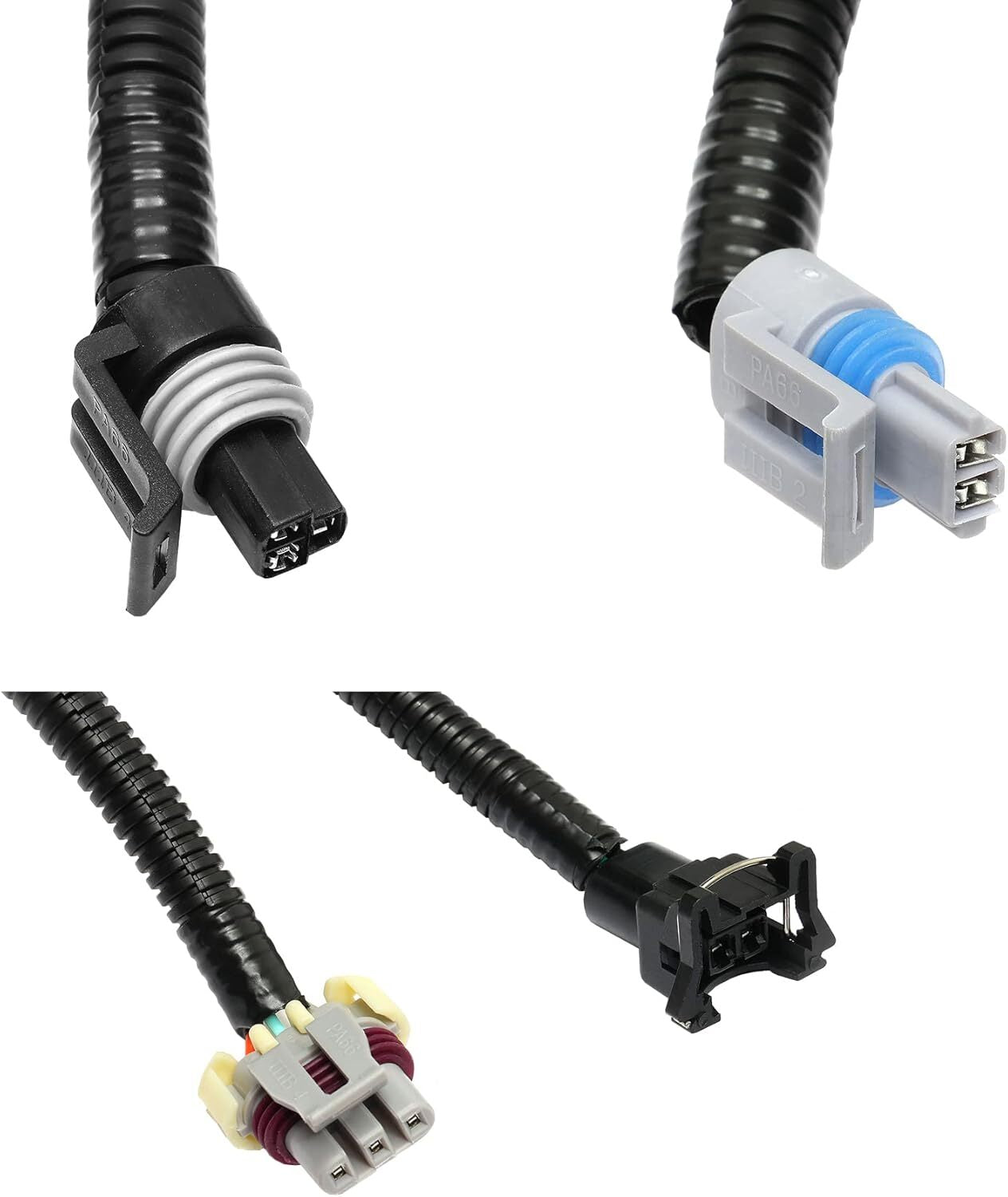 Standalone Wiring Harness, 4L60E DBC, Red/Blue PCM, Compatible with 1997-2006 GM