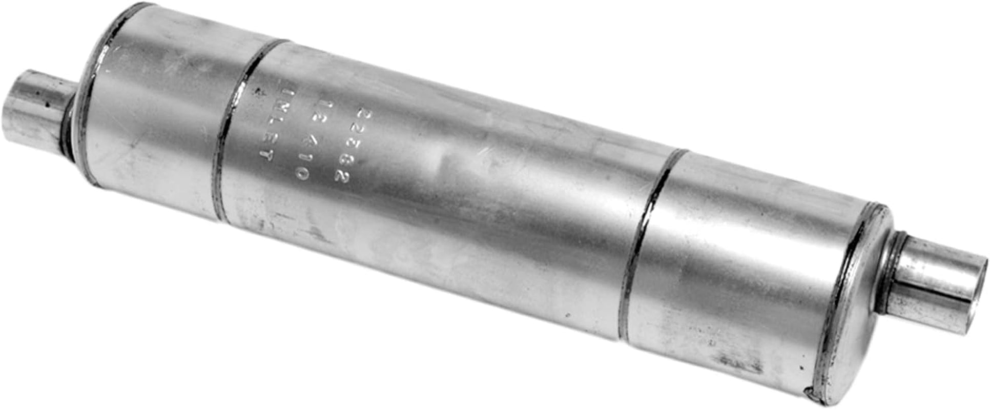 Heavy Duty 22382 Direct Fit Exhaust Muffler 2.25" Inlet (ID) 2.25" Outlet (ID) for Ford F-150