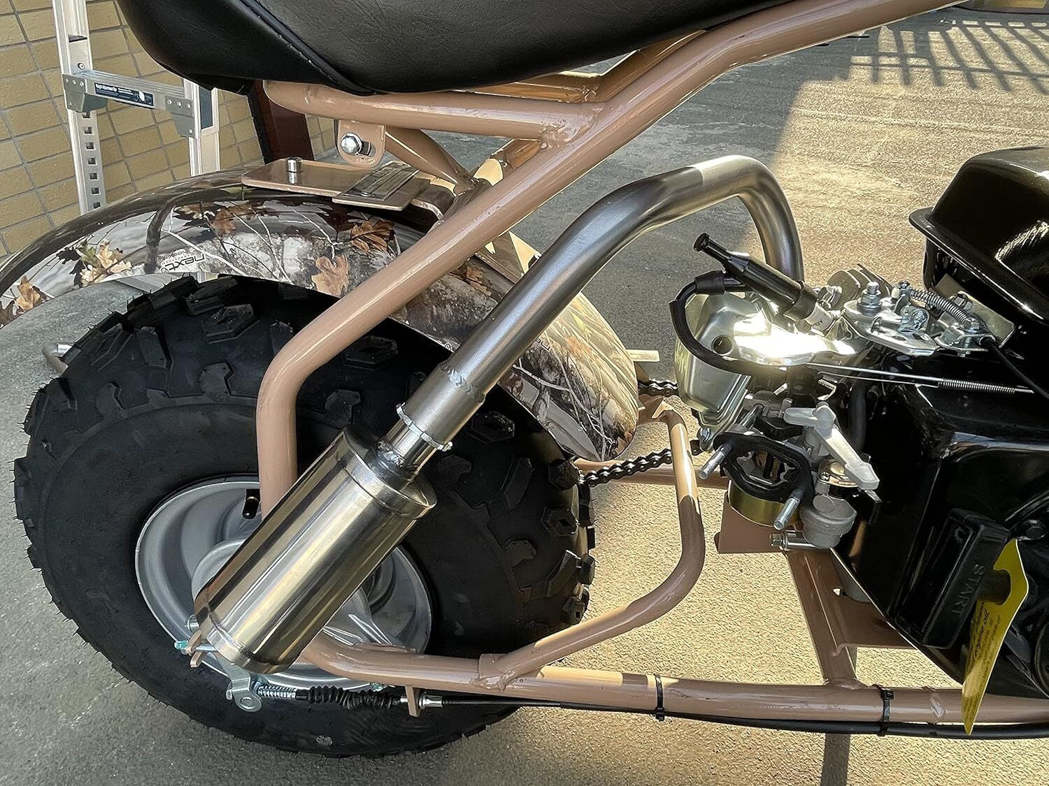 Exhaust Muffler for Coleman CT200U-EX Bt200X Coleman Ct100U / Cc100X Mini Bike