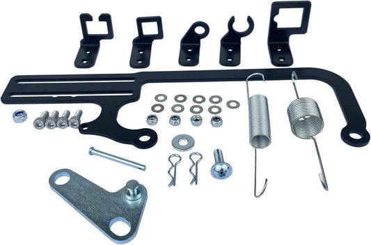 Cable Mount Bracket Kit Fit TV Holley Carb Sniper EFI Throttle Edelbrock Fitech