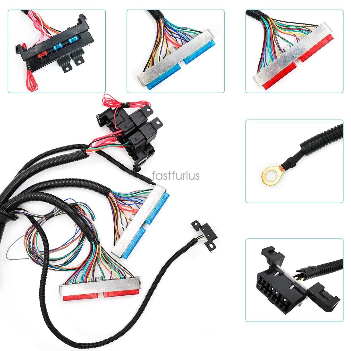 Stand Alone Harness 4L60E for Drive by Cable DBC 1997-06 LS1 LS SWAP 4.8 5.3 6.0