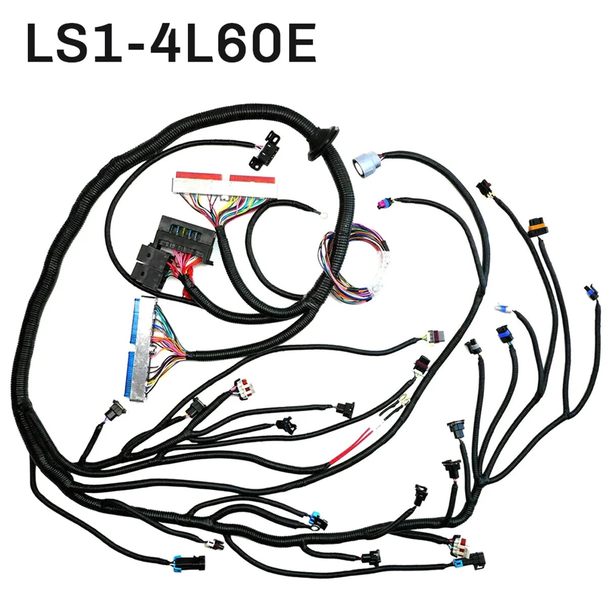 LS1 4L60E / LS1-4L60E Stand Alone Wiring Harness for LS SWAP 4.8 5.3 6.0 1997-2006 Drive by Cable