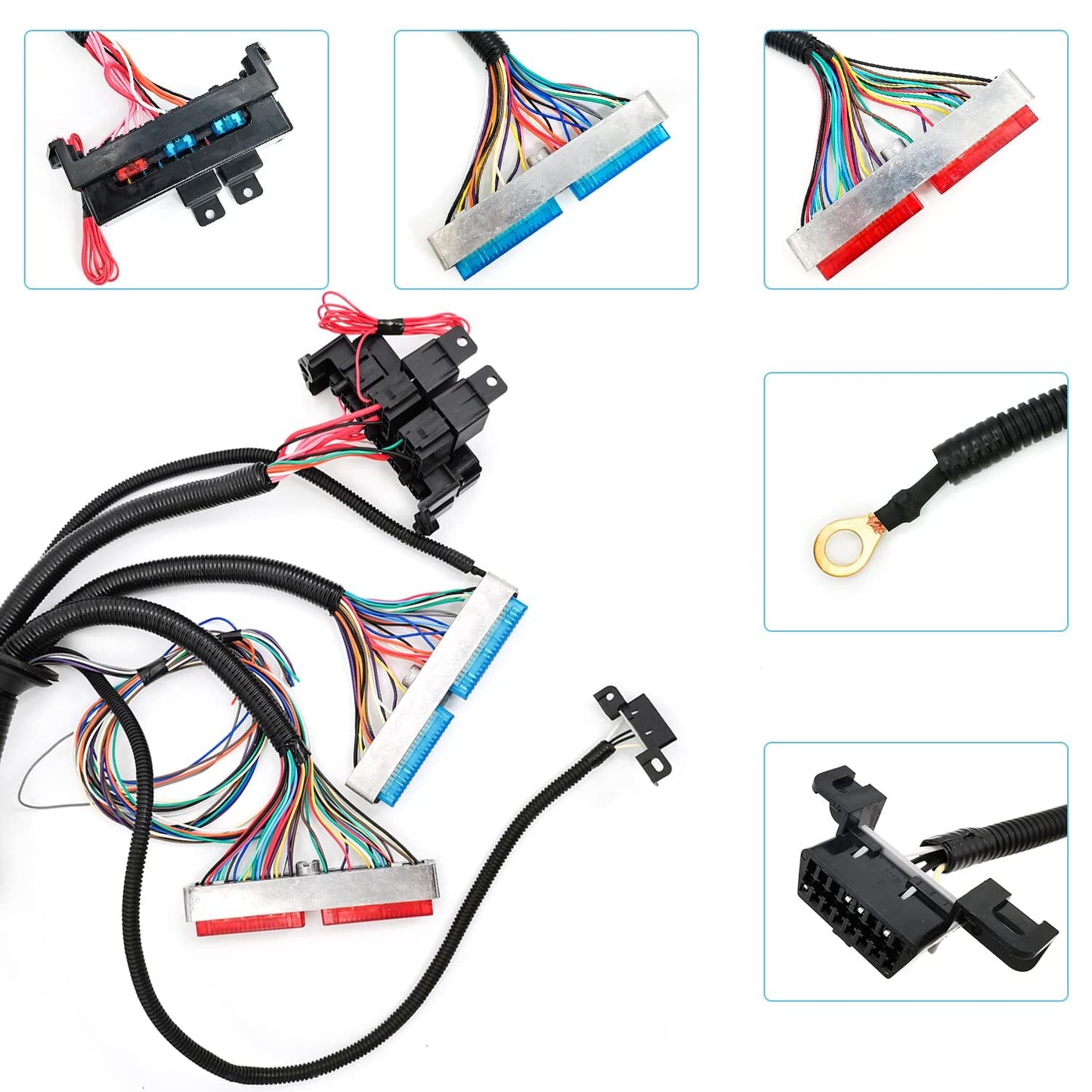 For LS SWAPS DBC 4.8 5.3 6.0 1999-2006 LS1-4L60E Wiring Harness Stand Alone New