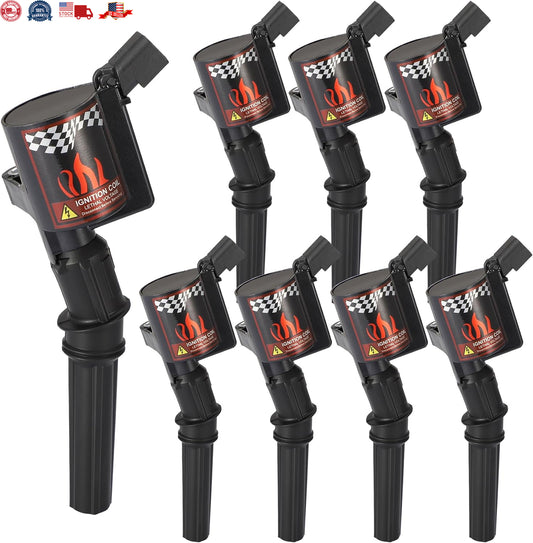 High Performance Coil Pack for F150 F250 F350 5.4L 4.6L V8 DG508, Ignition Co
