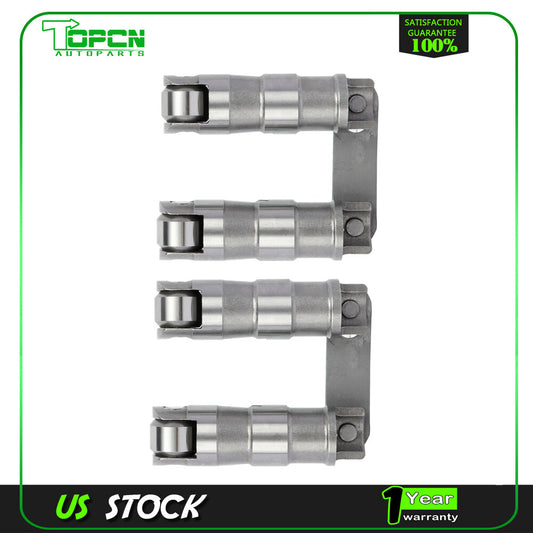 4Pcs Hydraulic Roller Link Bar Lifters for Chevy SBC Small Block 350 265-400