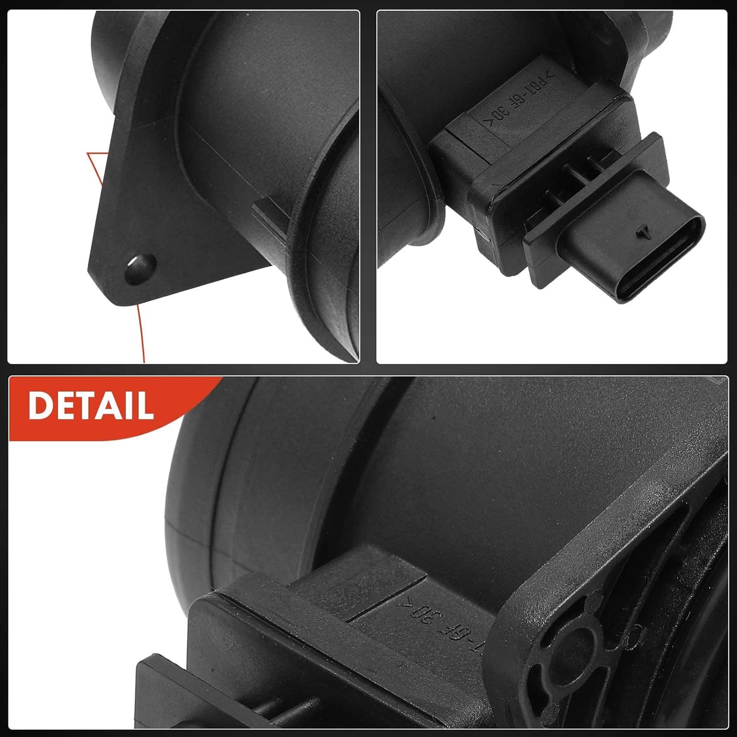 Mass Air Flow Sensor Meter [5-Pins] Compatible with Mini Cooper 2007-2011 L4 1.6