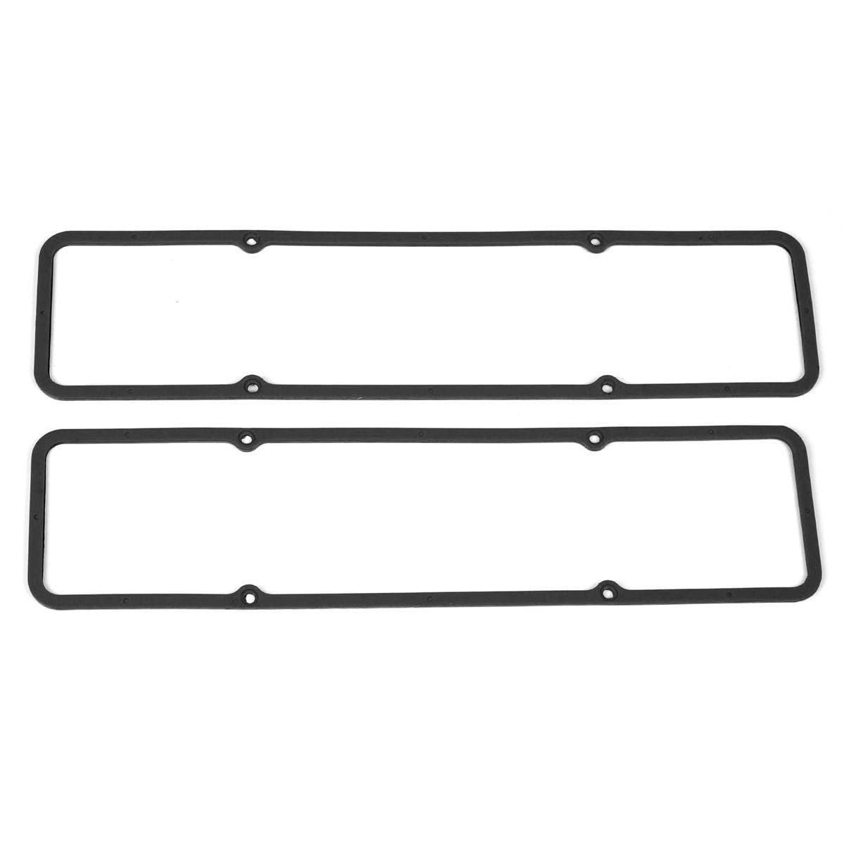 SBC Valve Cover Gaskets Compatible with SBC 283 305 327 350 383 400 Steel Core R
