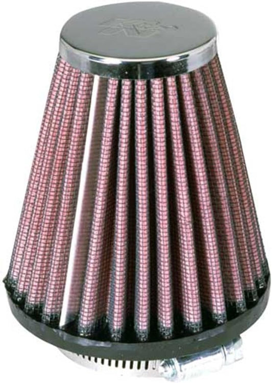 High-Flow Original Lifetime Universal Clamp-On Air Filter: High Performance, Premium: Flange Diameter: 2.0625 In, Filter Height: 4 In, Flange Length: 0.625 In, Shape: round Tapered, RC-1200