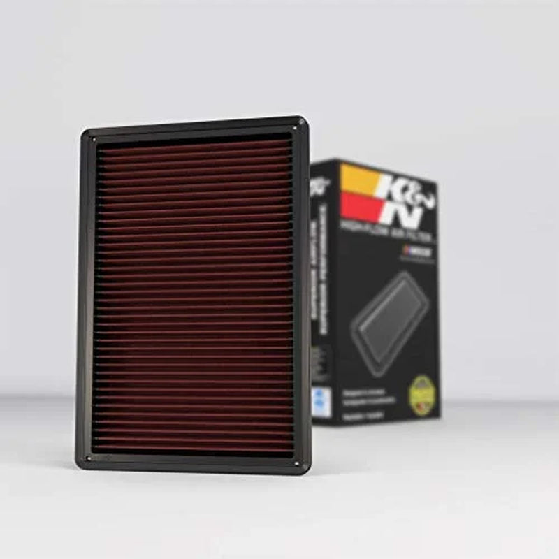 33-2247 High Performance Washable Engine Air Filter, Replacement for Dodge Ram Truck (2002-2019)