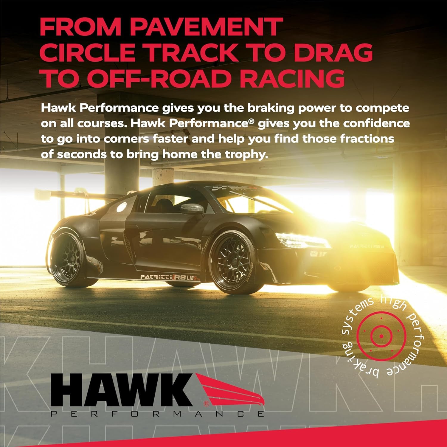 HB111N.610 HP plus Crossover Street/Motorsport Brake Pads